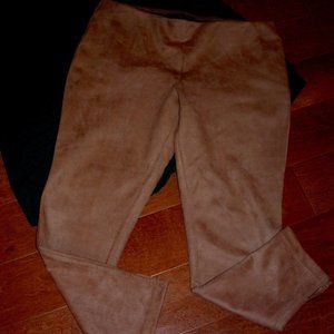 Zac Rachel Pants Jumpsuits Zac Rachel Size Xl Tan Faux